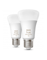 Philips Hue E27 double pack 2x800lm 75W - White ' Col. Amb. - nr 9