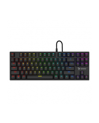 savio Klawiatura mechaniczna RGB Tempest X2 Outemu Brown