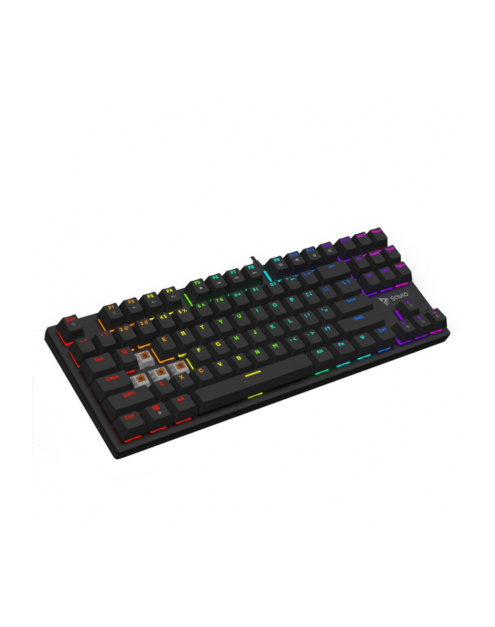savio Klawiatura mechaniczna RGB Tempest X2 Outemu Brown główny