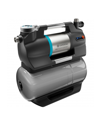 GARD-ENA domestic waterworks 5600 SilentComfort, pump (grey/stainless steel, 900 watts, Bluetooth, model 2023)