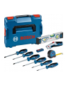 bosch powertools Bosch screwdriver and hand tool set, 19 pieces, pliers set (blue, L-BOXX 102) - nr 1