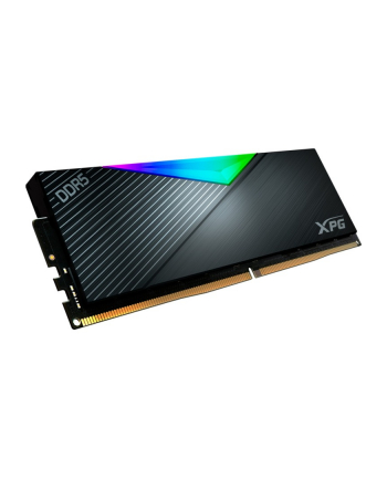 ADATA DDR5 16GB - 6000 - CL - 30 - Single-Kit - DIMM - AX5U6000C3016G-CLARBK, Lancer RGB, XMP, Kolor: CZARNY