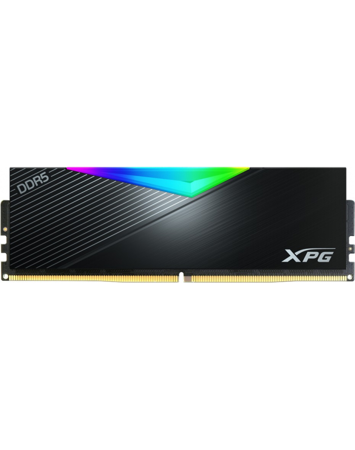 ADATA DDR5 16GB - 6000 - CL - 30 - Single-Kit - DIMM - AX5U6000C3016G-CLARBK, Lancer RGB, XMP, Kolor: CZARNY główny