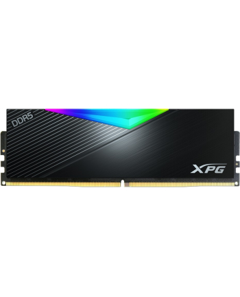 ADATA DDR5 16GB - 6000 - CL - 30 - Single-Kit - DIMM - AX5U6000C3016G-CLARBK, Lancer RGB, XMP, Kolor: CZARNY