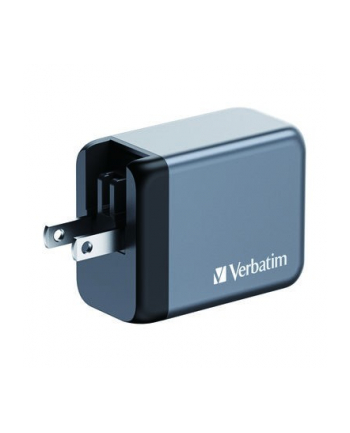 verbatim Ładowarka GNC-65 32201 GaN 65W, 2xUSB-C 1xUSB-A, UE / UK