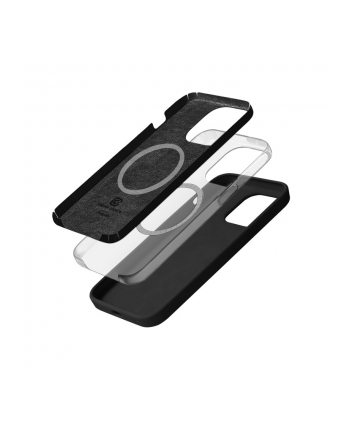 crong Etui Color Cover Magnetic - iPhone 15 Pro MagSafe Czarne