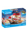 PLAYMOBIL 71418 Pirates Small Pirate Ship, Construction Toy - nr 1