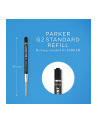 1x20 Parker Quinkflow Basic Ballpoint Pen Refill M black - nr 6
