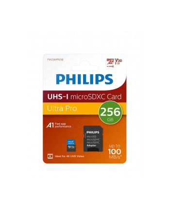 Philips Class SDXC 256GB + Adapter