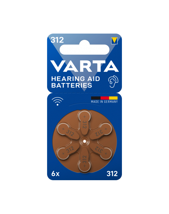 Varta Baterie Pr41 312 (6 Szt.) główny