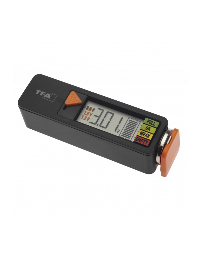 Tfa Dostmann Tester Baterii Batterietester Batterycheck 1,2 V, 1,5 3 9 V główny