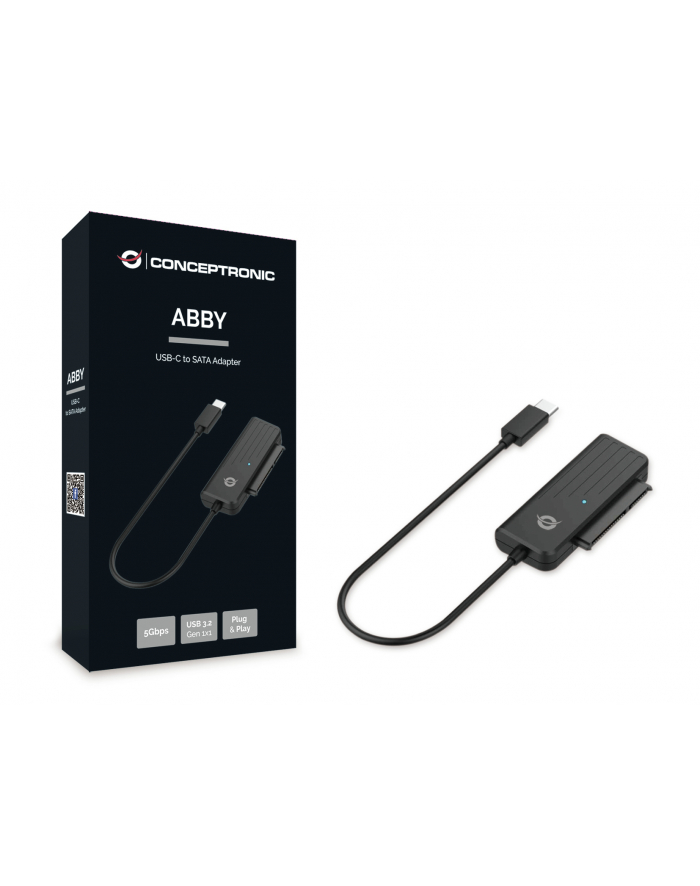 CONCEPTRONIC  USB-C DO 2.5 SATA HARD DISK ADAPTER / ABBY ADAPTER USB-C-NA SATA  () główny