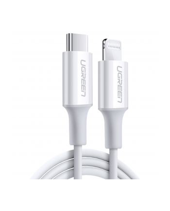 Ugreen Kabel Przewód Mfi Usb Typ C - Lightning 3A 2M Biały (Us171)