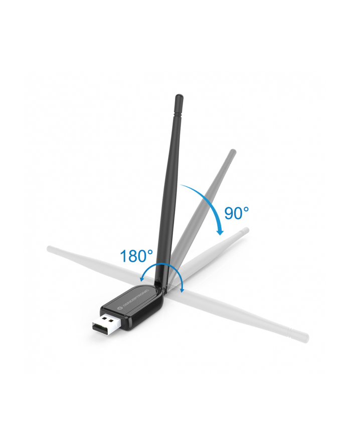 Conceptronic Adapter USB Bluetooth Adapter 5.1 NanoUSB 10- 20m schwarz (ABBY07B) główny