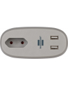 GNIAZDO SOFY ESTILO Z FUNKCJĄ ŁADOWANIA 1XEURO-SOCKET I 2XUSB-CHARGER 3M ANTRACYT/SZARE - nr 10