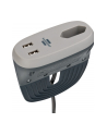 GNIAZDO SOFY ESTILO Z FUNKCJĄ ŁADOWANIA 1XEURO-SOCKET I 2XUSB-CHARGER 3M ANTRACYT/SZARE - nr 22