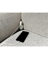 GNIAZDO SOFY ESTILO Z FUNKCJĄ ŁADOWANIA 1XEURO-SOCKET I 2XUSB-CHARGER 3M ANTRACYT/SZARE - nr 2