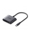 UGREEN CZYTNIK KART + USB, CM387, USB-C (CZARNY) - nr 2
