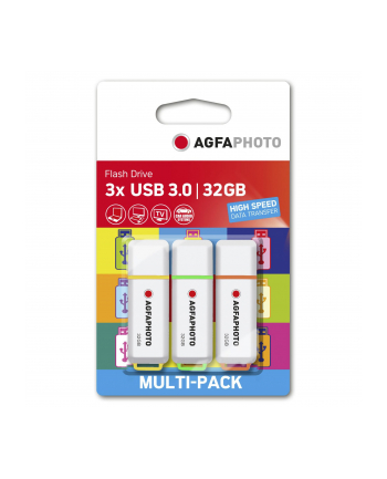 AgfaPhoto Color Mix (3 szt.), 32 GB (10555)