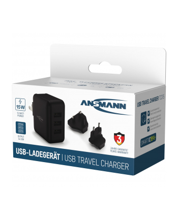 Ansmann USB Travel Charger TC315 1001-0139 15 W (TRAVELCHARGERTC315)