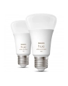Philips Hue E27 double pack 2x800lm 75W - White ' Col. Amb. - nr 9