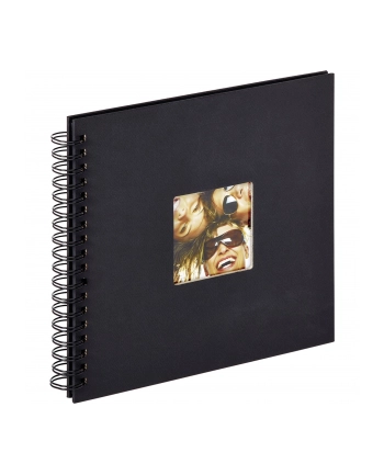 Walther Fun czarny 26x25 album spiraln. 40 czarnych str. SA108B nr 1