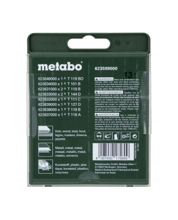 Metabo Zestaw brzeszczotów (10-częściowy) PROMOTION 623599000 nr 2
