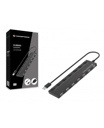 Conceptronics Conceptronic - hub USB hub - (HUBBIES08BP) nr 2