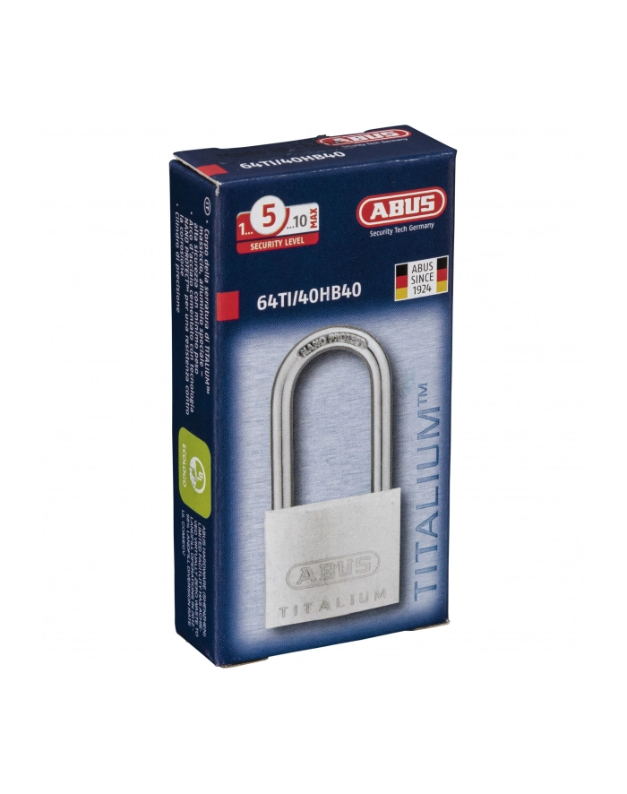 Abus Kłódka Cylindryczna 64Ti/40Hb40 3Szt. główny