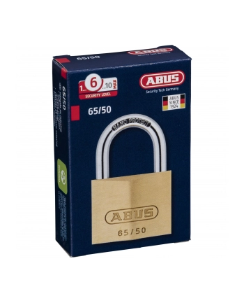 Abus Kłódka Mosiężna 65/50 SL 6 nr 1