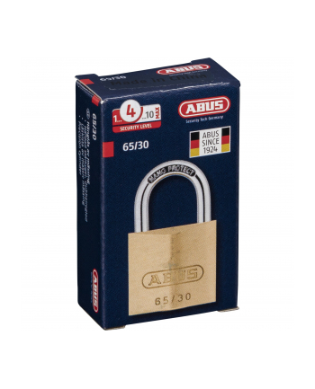 Abus Kłódka Mosiężna 65/30 SL 4 nr 1