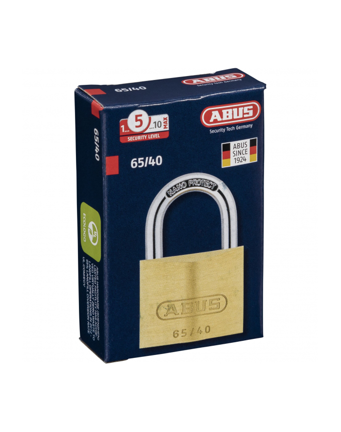 Abus Kłódka Mosiężna 65/40 SL 5 główny