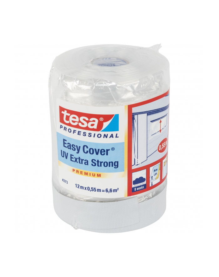 Tesa Taśma Papierowa 04373-0-1 (Dxs) 12 M X 55 Cm Przezroczysty 04373-0-1 Zawartość: 1 Rolls główny