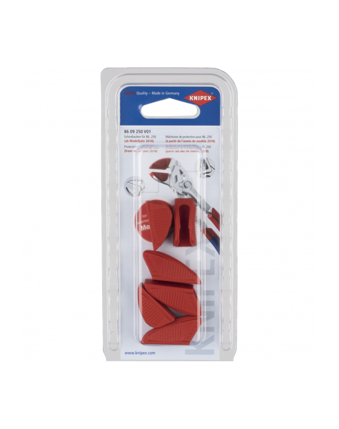 Knipex Nakładki 3Szt.i Do Szczypiecklucza 86 Xx 250Mm Model 09 250 V01 8609250V01 główny