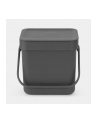 Brabantia Kosz na odpadki Sort & Go szary 3L (209888) - nr 4