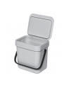 Brabantia Kosz Do Segregacji Odpadów Sort & Go 3L Jasnoszary (213229) - nr 2