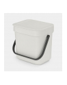 Brabantia Kosz Do Segregacji Odpadów Sort & Go 3L Jasnoszary (213229) - nr 3