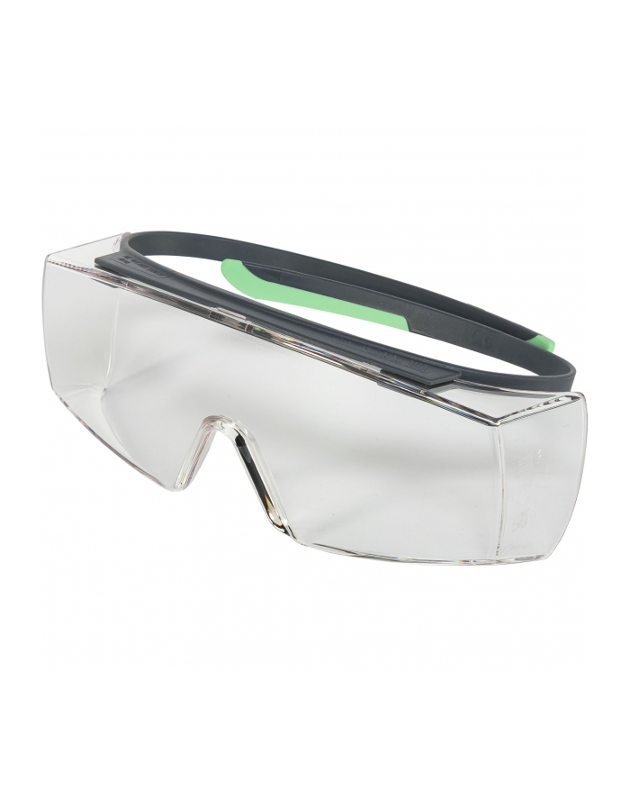 Uvex Super Otg Planet 9169295 Okulary Ochronne Z Ochroną Uv Szary, Zielony En 166:2001 główny