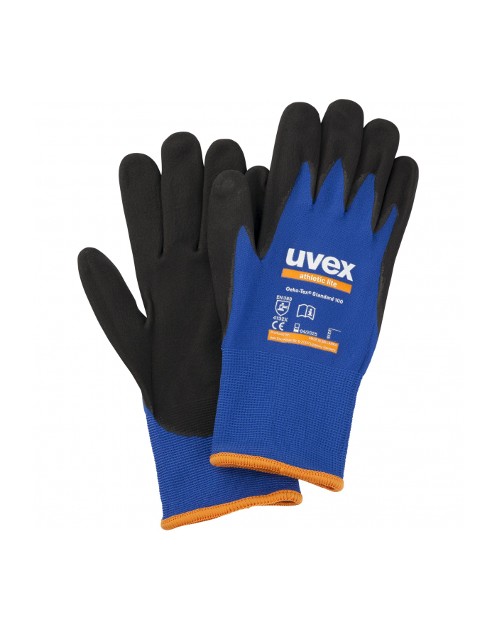 Uvex athletic lite assembly glove size 8 główny
