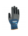 Uvex Rękawice Robocze Phynomic Pro 6006208 Rozmiar Rękawic: 8 Niebieski, Czarny - nr 1