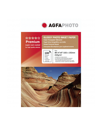 Agfaphoto Photo Glossy Paper 210 G 10X15 Cm 100 Arkuszy