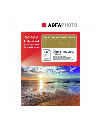 Agfaphoto Professional Photo Paper 260 G 10Szt.15 Cm 100 Arkuszy