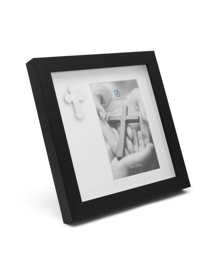 Zilverstad PhotoFrame with Cross 10x15 Portrait Metal 7550001 główny