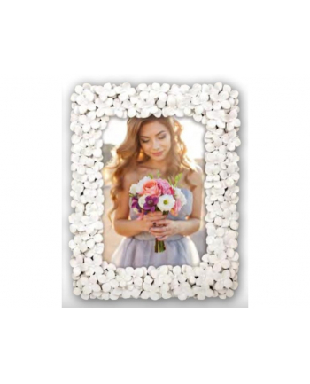 ZEP BLUMEN 15X20 RAMKA Z ZYWICY SYNTETYCZNEJ BIALA (EE9468)
