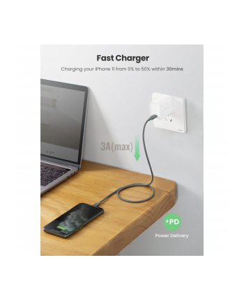 Ugreen Kabel Usb-C Do Lightning Power Delivery 18W 1M (60759)