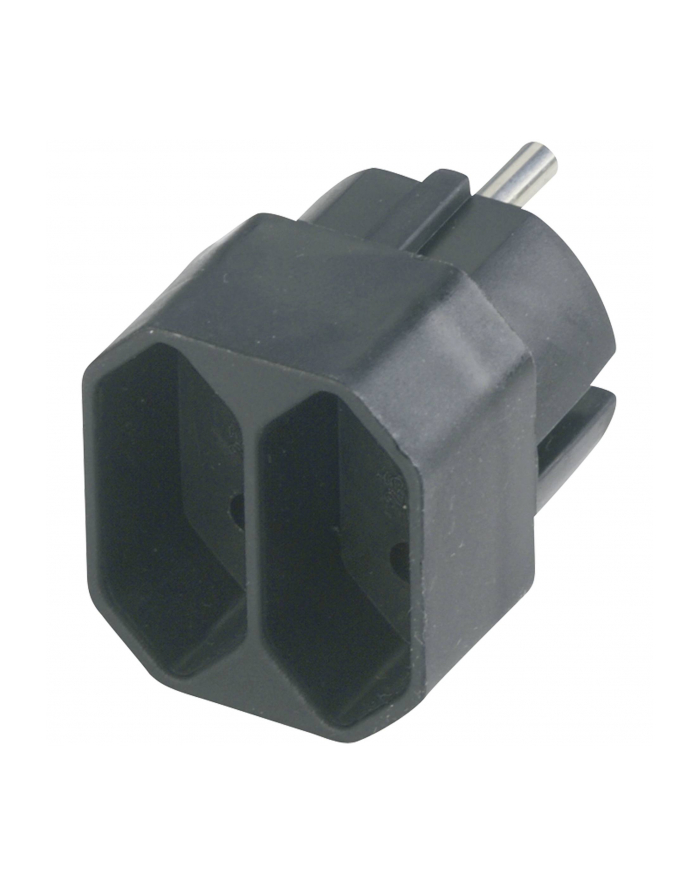 REV TRANSITION PLUG 2-FOLD BLACK EUROSTECKDOSEN - CZARNY (0512711777SCHWA) główny