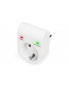 Digitus DIGITUS OVERVOLTAGE PROTECTION ADAP. LED 1XCEE 7/7 TV-GS CE-LVD - BIAŁY (DN95400) - nr 21