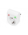 Digitus DIGITUS OVERVOLTAGE PROTECTION ADAP. LED 1XCEE 7/7 TV-GS CE-LVD - BIAŁY (DN95400) - nr 26