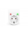 Digitus DIGITUS OVERVOLTAGE PROTECTION ADAP. LED 1XCEE 7/7 TV-GS CE-LVD - BIAŁY (DN95400) - nr 37