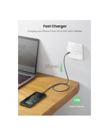 Ugreen Kabel Usb-C Do Lightning Power Delivery 18W 1M (60759) nr 1